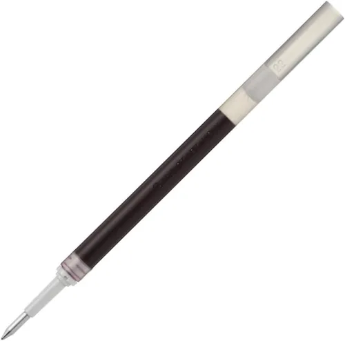 Vista 10 de Tinta de repuesto Pentel para bolígrafo de gel retráctil EnerGel RTX, paquete de 12, 0.7mm, punta media, marrón (LR7-E)