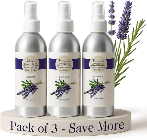 Vista 6 de Victoria's Lavender Pillow and Linen Spray - Aceite esencial de lavanda, espray de lavanda, espray de almohada, spray de niebla de almohada, hecho a