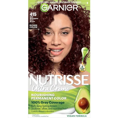 Vista 26 de Garnier Color de Cabello Nutrisse Crema Nutritiva, 10 Negro (Regaliz) Tinte Permanente para el Cabello, 1 Unidad (El Empaque Puede Variar)