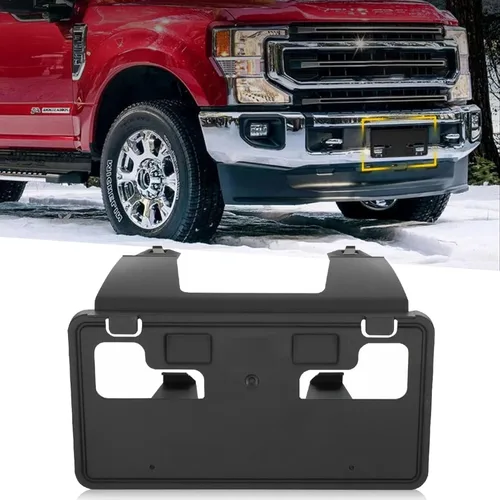 Vista 41 de Marco de matrícula frontal compatible con Chevy Colorado ZR2 2023 2024 2025, soporte de montaje para marco de matrícula, repuesto # 85553155