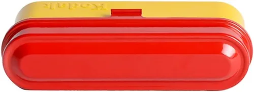 Vista 3 de Estuche para película KODAK - para 5 rollos de películas de 35mm - Estuche compacto y retro de acero para ordenar y proteger los rollos de película