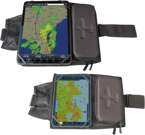 Vista 6 de Flight Outfitters Centerline - Rodillera compatible con iPad Mini, iPad Air, iPad Pro para pilotos profesionales, aviación general, grande