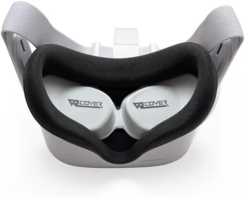 Vista 7 de VR Cover Lens Cover for Meta Quest 3, Quest 2, Pico Neo3 Link, Pico Neo3 Pro, and Pico Pro Eye (Light Grey)