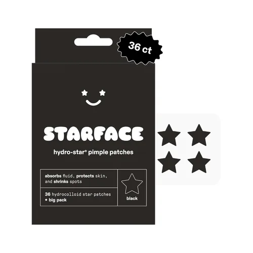 Vista 16 de Starface Hydro-Star + Árbol de té, parches hidrocoloides con aceite de árbol de té a base de plantas, ayuda a reducir naturalmente el aceite
