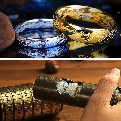 Vista 3 de Criptex miniatura del Código da Vinci para regalo de San Valentín, Navidad o cumpleaños