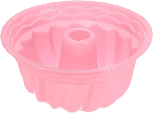Vista 10 de uxcell Molde de silicona para tartas, sartén antiadherente de 9.5 pulgadas para pasteles estriados, chocolate, pastel de queso, pan, azul