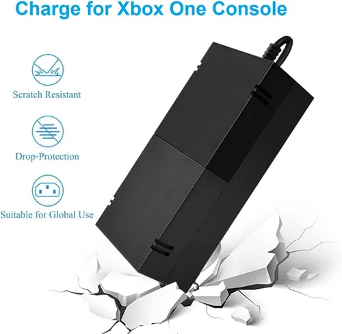 Vista 7 de Adaptador de corriente de ladrillo de fuente de alimentación para Xbox One, silencioso avanzado y última versión, adaptador de CA Xbox One