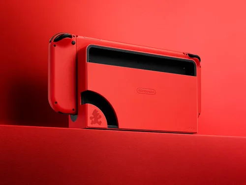 Vista 7 de Nintendo Switch - OLED Model Mario Red Edition