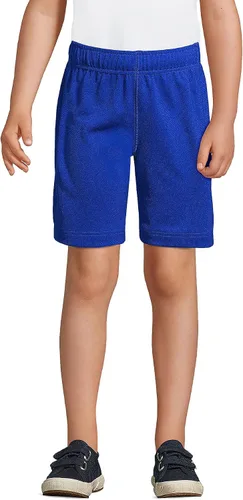 Vista 2 de Lands' End Pantalones cortos de malla para uniforme escolar para niños