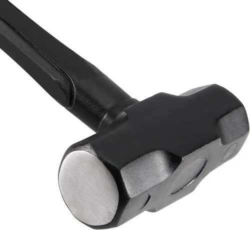 Vista 3 de 2 martillos pequeños de trineo de 16 pulgadas y 4 libras, mini martillo con mango de fibra de vidrio, martillo de perforación de 4 libras