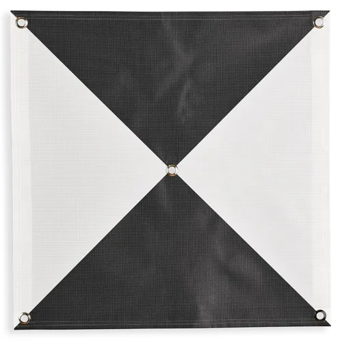 Vista 11 de Sky High Bull's-Eye Puntos de control de tierra desechables (GCPs)/objetivos aéreos para mapeo aéreo y topografía (paquete de 100) con orificio