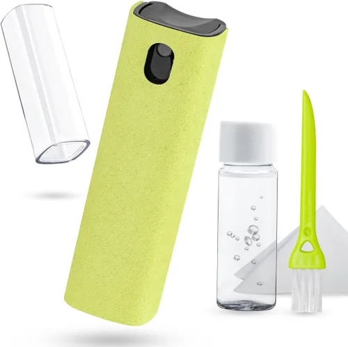 Vista 8 de Espray de niebla limpiador de pantalla táctil, kit de limpieza walrfid para teléfono inteligente electrónico TV, laptop, computadora pantallas LCD