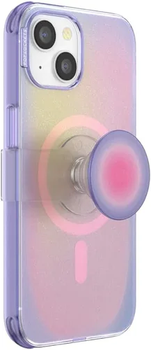 Vista 13 de Funda PopSockets para iPhone 14 Pro Max con agarre telefónico y deslizador Compatible con MagSafe, Funda para iPhone 14 Pro Max, Carga inalámbrica