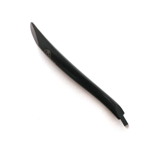 Vista 5 de 5 agujas de microblading desechables para maquillaje, 5 unidades, para maquillaje, para maquillaje permanente (12 planos curvos de 0.010 in (5))