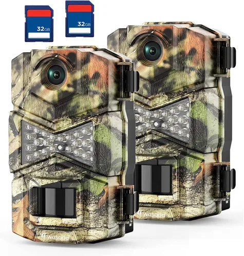 Vista 7 de Cámara de Rastreo WOSODA para Caza y Monitoreo de Vida Silvestre, 16 MP 1080P, Impermeable, con Visión Nocturna G200