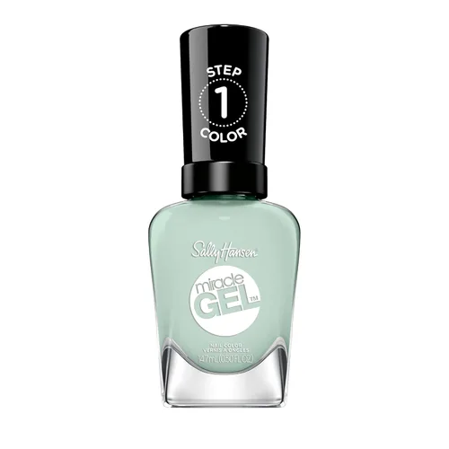 Vista 31 de Sally Hansen Miracle Gel™ x Jared McCain, GOAT Gold, Larga duración, fórmula tipo gel, sin necesidad de lámpara UV, esmalte de uñas dorado