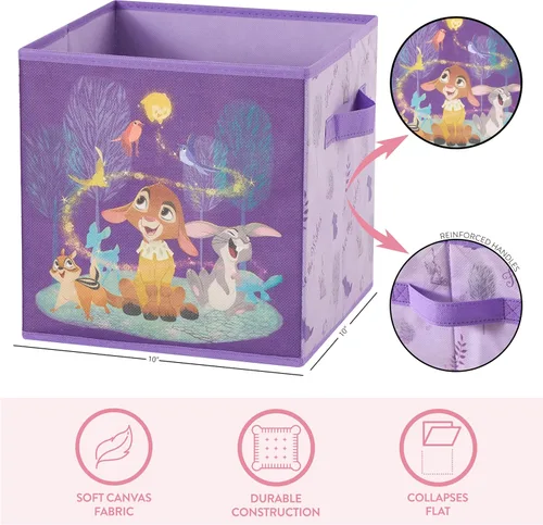 Vista 125 de Idea Nuova Marvel Avengers - Juego de dos espaciosos cubos de almacenamiento plegables, 10 x 10 pulgadas, Avengers / gris