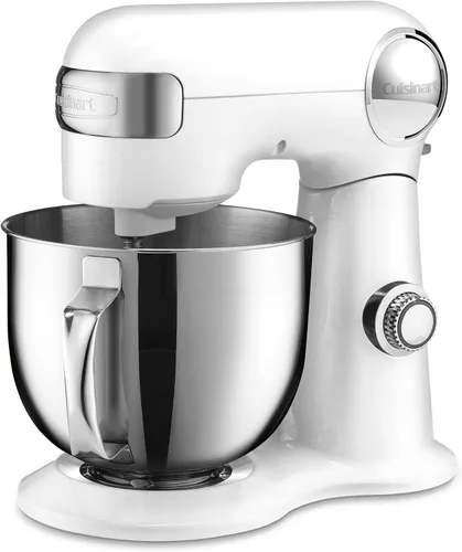 Vista 9 de Cuisinart SM-50R Batidora de pie de 5.5 cuartos de galón, rojo rubí (renovado)