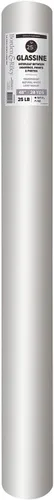 Vista 6 de Borden & Riley Rollo de papel glassine #25G, 25 libras, 12 pulgadas x 20 yardas por rollo, blanco, 1 rollo cada uno (25GR122000)