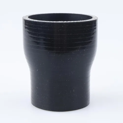 Vista 93 de AC PERFORMANCE ID 4" a 3.75" (4.016 in a 3.740 in) Reductor recto, longitud 4" (100mm), 4 capas reforzadas, manguera universal de silicona pura Negro