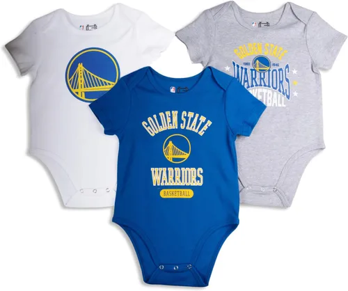 Vista 10 de Ultra Game Conjunto de cuerpo para bebé de la NBA oficial para jóvenes, súper suave, de algodón, paquete de 3 Creeper
