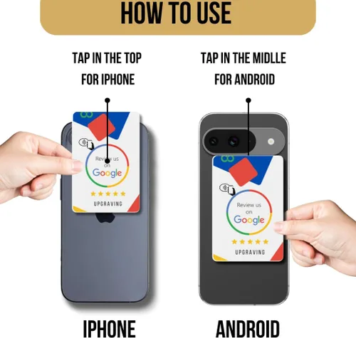 Vista 2 de Soporte para tarjetas de revisión con código QR, Una tarjeta