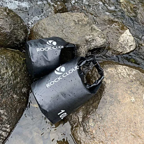 Vista 6 de Rock Cloud - Bolsa seca impermeable de 5.28 galones, para kayak, rafting, navegación, playa, surf, natación, canoa, campamento, senderismo, pesca