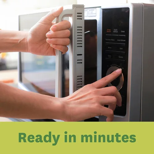 Vista 8 de Amy's Vegano, frijoles y burrito de arroz, sin lácteos, comidas congeladas, 5.5 onzas