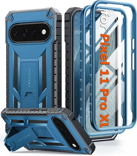 Vista 16 de FNTCASE for Galaxy Z Fold 8 Ultra Case, Z Fold 7 Case with Pen Holder Black