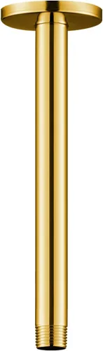 Vista 20 de OFFO Brazo de ducha con brida, 3 pulgadas montaje en techo cabezal de ducha de lluvia de repuesto brazo recto montado en techo para cabezal de ducha