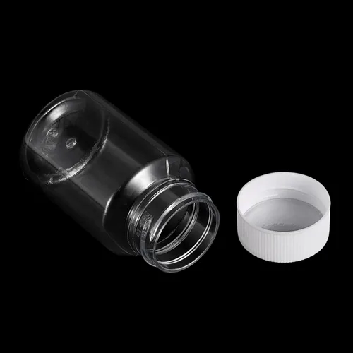 Vista 4 de PATIKIL Botella de reactivo de boca ancha de 1.0 fl oz, 1 oz, paquete de 30 botellas de almacenamiento, recipientes de muestras de plástico