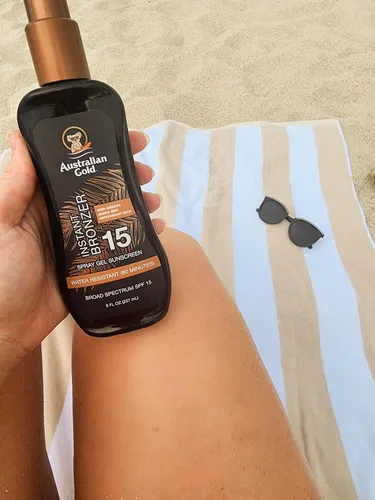 Vista 8 de Australian Gold Bronceador de gel en aerosol SPF 15, 16 onzas líquidas, (paquete de 2)