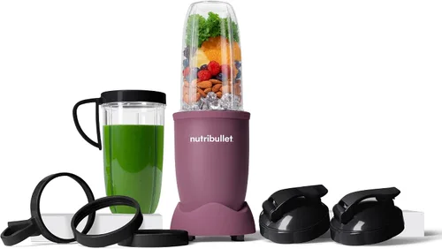 Vista 15 de Nutribullet NB9-1301AMG Pro 13 Pcs Matte Mint Green, licuadora de alimentos de 900 W