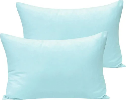 Vista 15 de NTBAY Juego de 2 fundas de almohada con cremallera para niños pequeños, 100% microfibra cepillada de 13 x 18 pulgadas, súper suaves y acogedoras