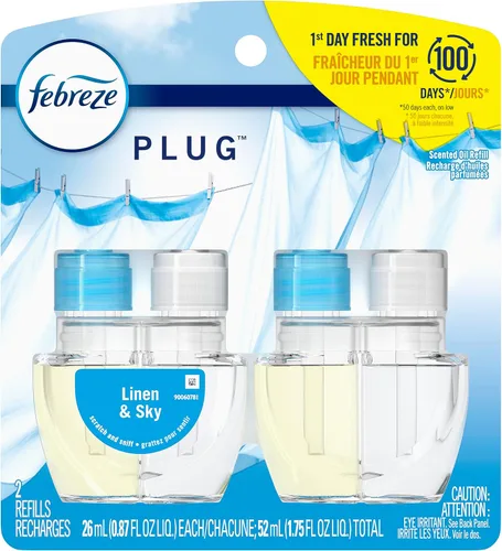 Vista 11 de Febreze Plug - Recambios para ambientador, edición limitada, aroma de calabaza de cosecha fresca, (2 unidades, 1.75 onzas)