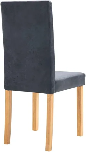 Vista 6 de Sillas de comedor, silla de comedor con respaldo, silla de comedor adecuada para comidas diarias o eventos especiales, como reuniones, cocinas