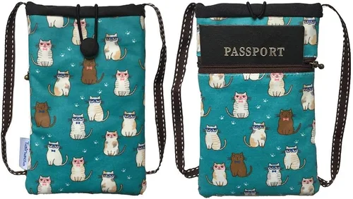 Vista 17 de Tainada Bolsa cruzada pequeña para teléfono inteligente, a prueba de golpes, bolsa de viaje para iPhone 16/15 Pro, Samsung Galaxy S24, S23, Google