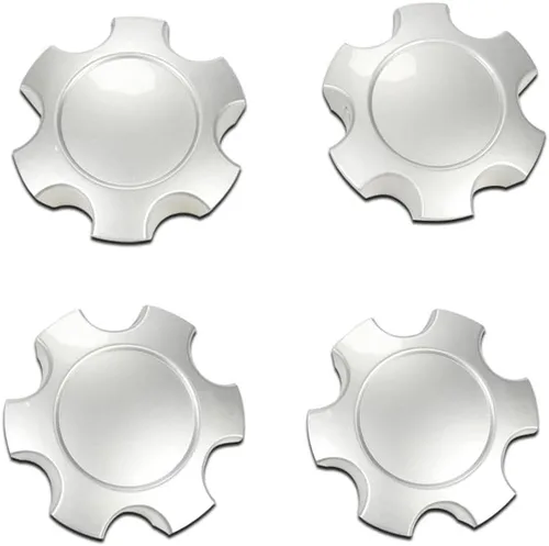 Vista 10 de PIT66 Tapacubos centrales de rueda de 8 lengüetas, compatibles con Chevy Silverado GMC Sierra 1500/99-08 Silverado Sierra 2500/00-08 Suburban/ 02-06