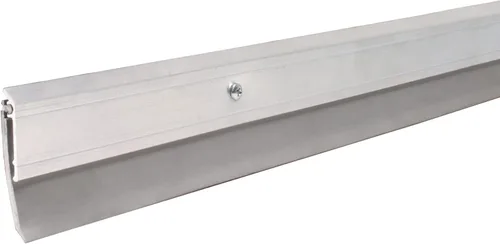 Vista 11 de M-D Building Products 05769 Burlete de puerta para todas las estaciones, aluminio resistente y vinilo, ideal para uso residencial y comercial, fácil
