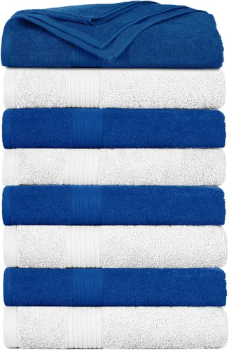 Vista 49 de Ample Decor Paquete de 4 toallas de mano de 600 GSM, 100% algodón, certificadas Oeko Tex, supersuaves, altamente absorbentes, de secado rápido