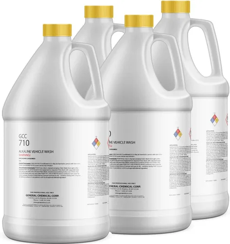 AutoGeneral 710 - Alcalino concentrado sin fosfato, caja de 4 galones