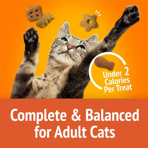 Vista 8 de Purina Friskies - Golosinas para gatos, Party Mix Original Crunch – (paquete de 6) bolsas de 6 onzas