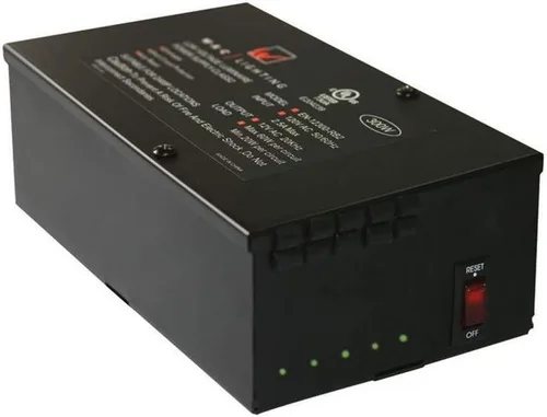 Vista 7 de WAC Lighting EN-24100-RB2 120V Entrada 24V Salida 100W Transformador electrónico cerrado remoto, negro