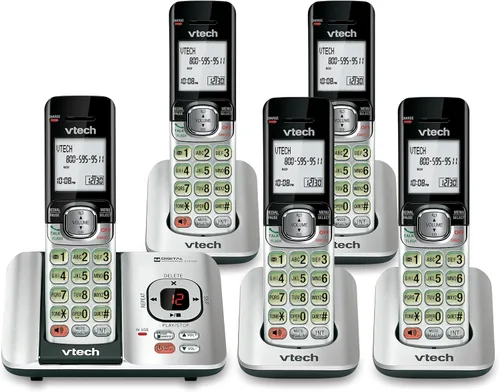 Vista 20 de Teléfono inalámbrico VTech DECT 6.0, Plateado