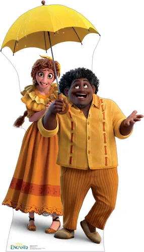 Vista 11 de Cardboard People Luisa Mini soporte de cartón recortado de 18 pulgadas - Disney's Encanto (película de 2021)