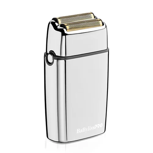 Vista 10 de BaBylissPRO METALFX Double Foil Shaver, Handheld Electric Razor for Travel, Portable Cordless Close Face Shaver for Head, Beard, & Neck