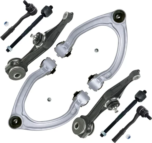 Vista 27 de Detroit Axle - Kit de brazos de control delanteros de 8 piezas para Toyota Sienna 2004-2010, 2 brazos de control inferiores con rótulas, 4 barras