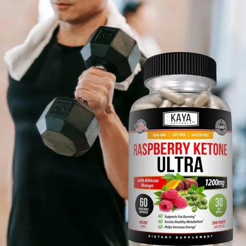 Vista 9 de Kaya Naturals Keto Diet Raspberry Ketone - Suplemento para perder peso, control del apetito, aumentar el metabolismo, 60