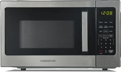 Vista 19 de Farberware - Horno microondas de encimera de 1.1 pies cúbicos – Potencia de 1000 vatios, configuraciones de cocción automática, descongelación