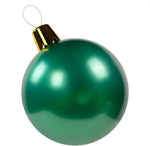 Vista 73 de Adornos inflables de Navidad – Bolas de Navidad de gran tamaño de 8", 17", 27" para patio exterior, césped, árbol - Decoración navideña para Rosa